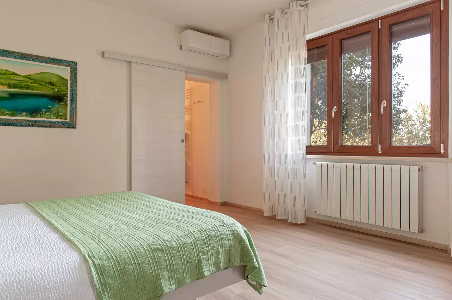 Additional view of the second bedroom at Appartamento La Quercia