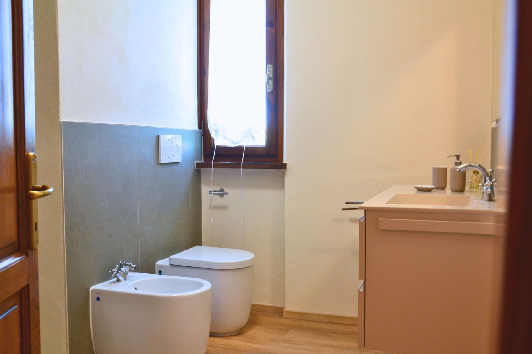 Bathroom view at Casa I Limori